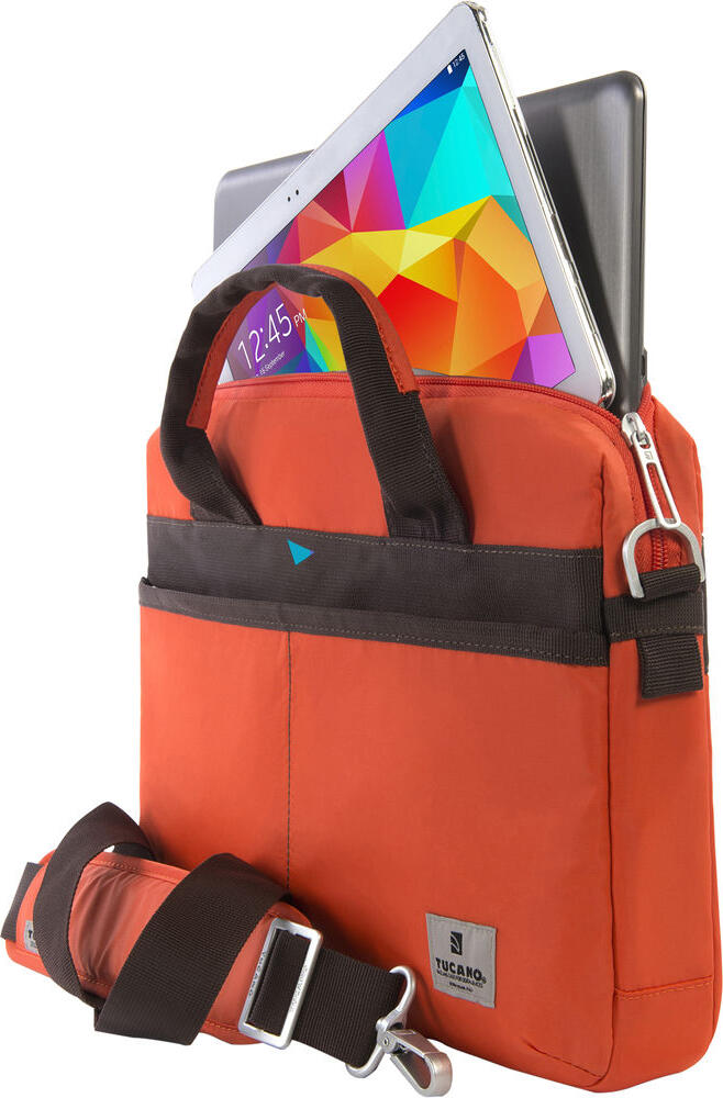 Tucano Shine 13.0 Laptop Bag, Water-Resistant Nylon and Polyester Case for 13 inch Laptops, Slim Ergonomic Design with Shoulder Strap and Pockets