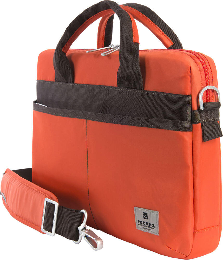 Tucano Shine 13.0 Laptop Bag, Water-Resistant Nylon and Polyester Case for 13 inch Laptops, Slim Ergonomic Design with Shoulder Strap and Pockets