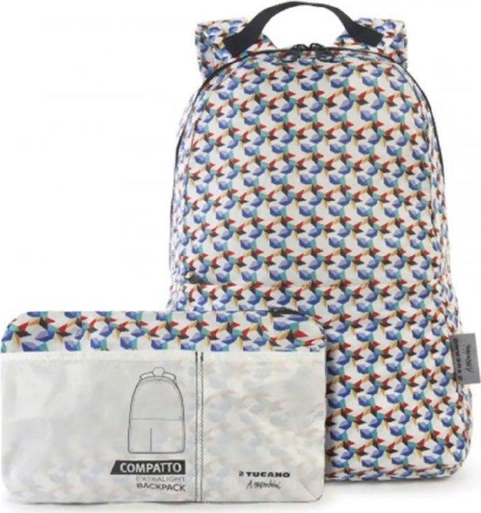 Tucano Travel Backpack Packable Compatto Mendini, Collorful