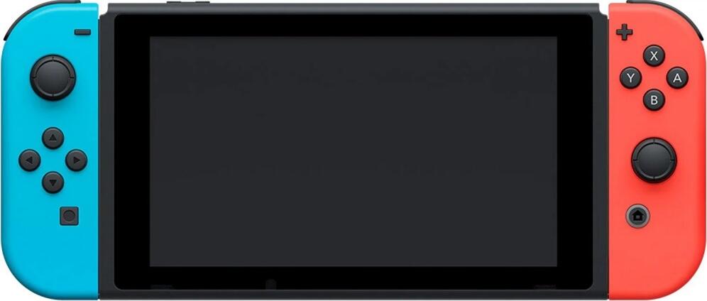 Nintendo Switch V2 (2019) Gaming Console, 6.2-inch LCD Touchscreen, NVIDIA Custom Tegra Processor, 32GB Storage, Portable Tabletop TV Modes, 1080p