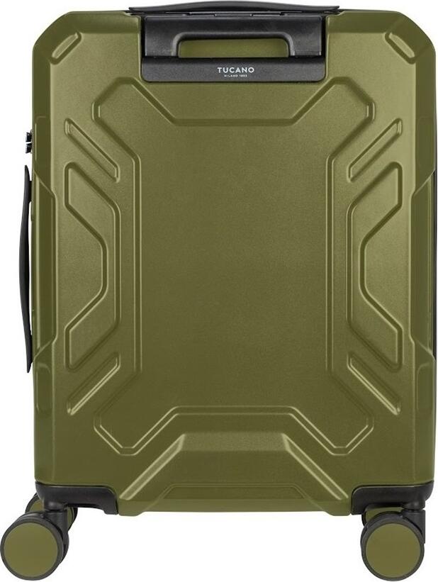 Tucano Travel Trolley Iron Rigid S (40L), Military Green