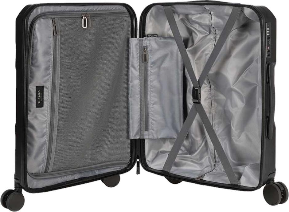 Tucano Travel Trolley Iron Rigid S (40L), Black