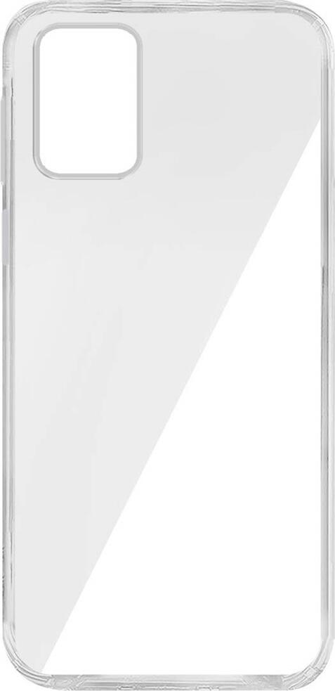 Helmet Clear TPU Soft Case for Samsung Galaxy M31s, Shockproof Transparent Protective Cover with Raised Edges and Anti-Slip Texture