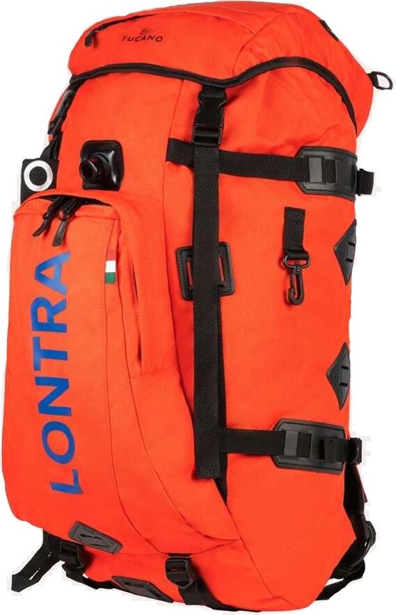 Tucano Lontra 2 BKLON2-XL Buoyant Waterproof Backpack 70L, Recycled Polyester, Floating Dry Bag with 40L and 2L Internal Bags, Safety Orange