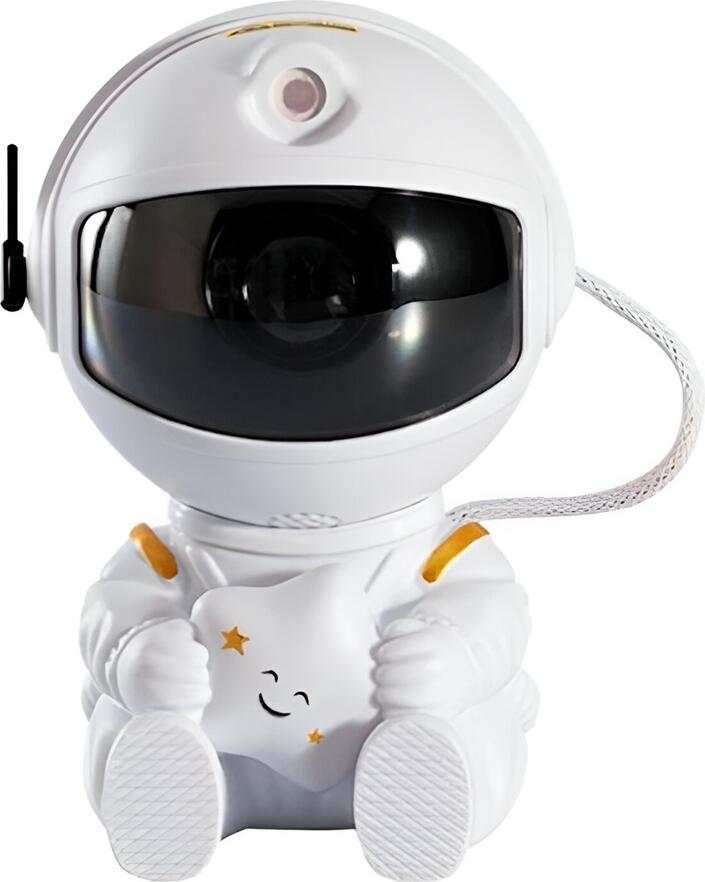 NO Brand Cute Series Night Light Astronaut, White