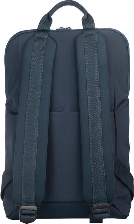 Tucano Flat Slim M BFLABK-M Laptop Bag for 13.0 inch Devices, Water-resistant Polyester, Padded Shoulder Straps, Front Pocket, Blue