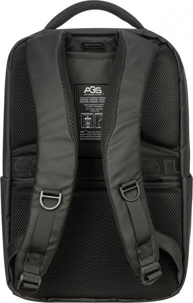 Tucano Marte Gravity AGS Laptop Backpack for 15.6 inch Laptops and MacBook Pro 16, rPET Recycled Fabric, Anti-Gravity System, Anti-Shock Base, Blue
