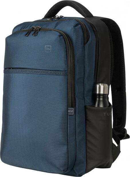 Рюкзак для ноутбука Tucano Marte Gravity AGS для 15.6 дюймов и MacBook Pro 16, переработанный материал rPET, система Anti-Gravity, дождевик, синий