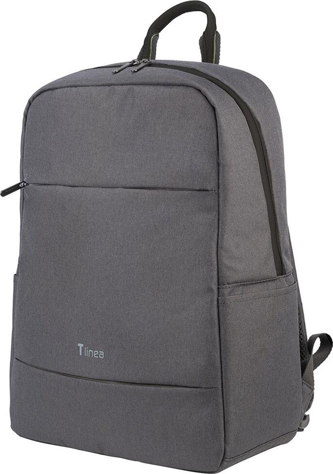 Rucsac Laptop Tucano Tlinea Global BKBTK2-B pentru 15.6 inch și MacBook Pro 16, din PET Reciclat, Rezistent la Apă, cu Curea de Trolley, Negru