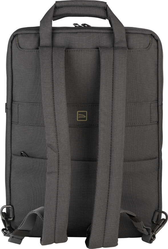 Tucano Work Out 4 WO4-MB16-AX Laptop Bag for MacBook Pro 16" and Laptops up to 16", Recycled PET Polyester, Trolley Strap, Anthracite