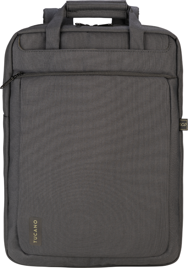 Tucano Work Out 4 WO4-MB16-AX Laptop Bag for MacBook Pro 16" and Laptops up to 16", Recycled PET Polyester, Trolley Strap, Anthracite