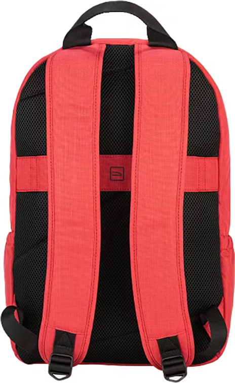Tucano Speed 15 Laptop Backpack for 15.6 inch Laptops and MacBook Pro 16, Recycled PET Mélange Fabric, Ergonomic Padded Back, Integrated Trolley Strap