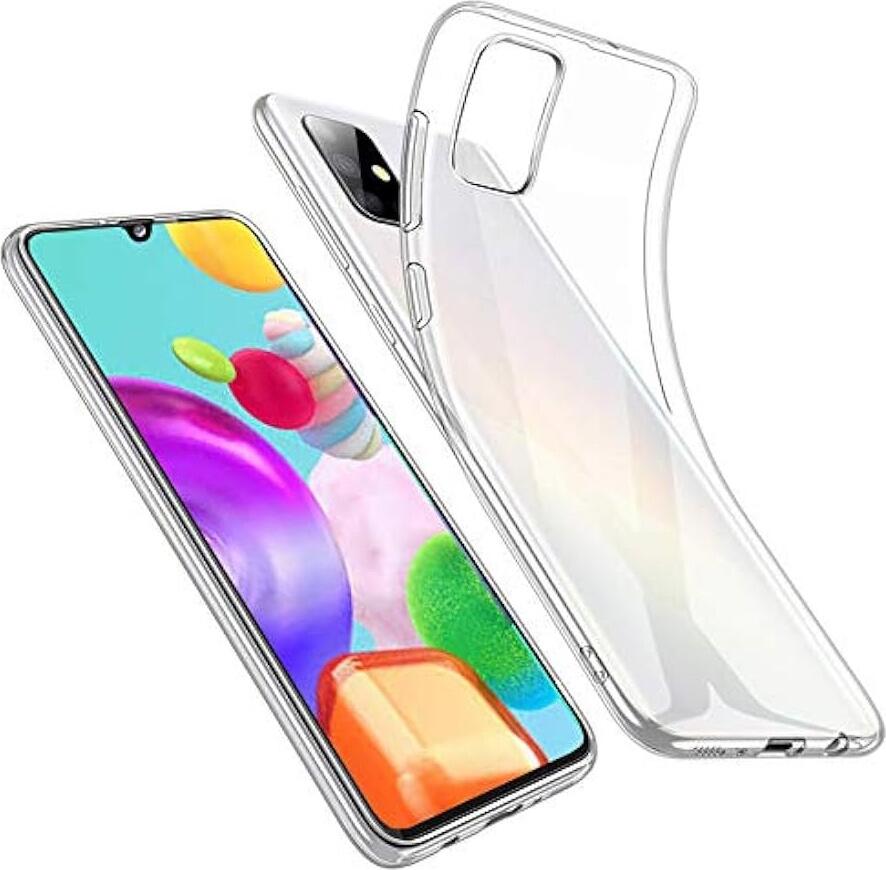 Husa TPU pentru Samsung Galaxy A41, Transparenta, Flexibila si Rezistenta la Socuri, Protectie Minimalista Anti-Alunecare cu Margini Ridicate