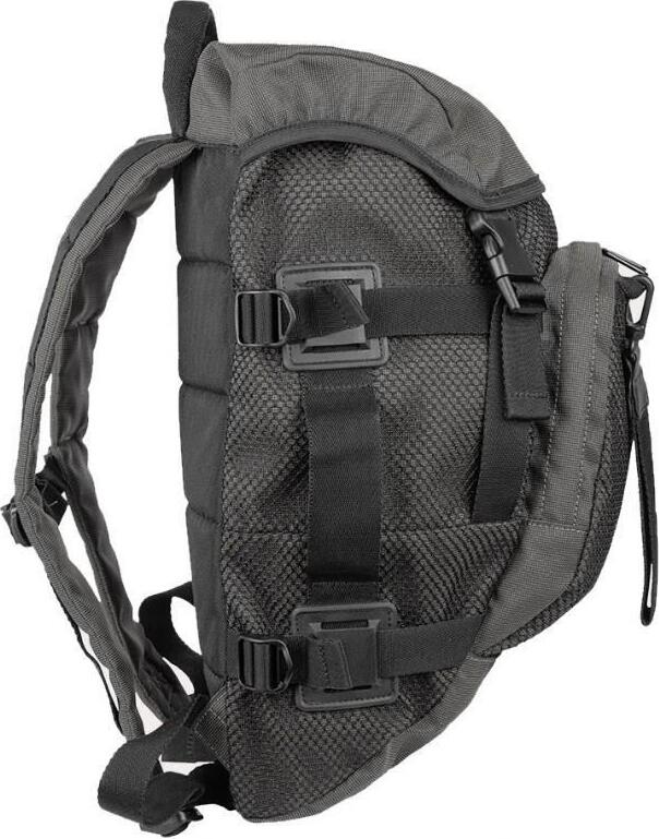 Tucano Goal 14.0 Laptop Backpack, Water-Resistant Polyester, Fits up to 14 inch Laptops, Ventilated Back, Padded Straps, Grey, 27.5 x 36.5 x 18 cm
