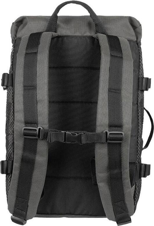 Tucano Goal 14.0 Laptop Backpack, Water-Resistant Polyester, Fits up to 14 inch Laptops, Ventilated Back, Padded Straps, Grey, 27.5 x 36.5 x 18 cm