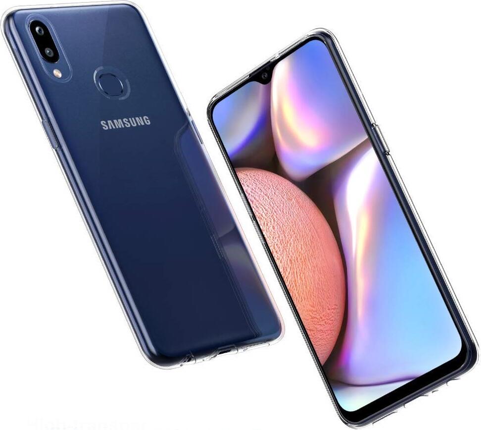 Husa Helmet Case pentru Samsung Galaxy A10S, 6.2 inch TPU Transparenta, Protectie Shockproof Anti-Socs, Anti-Zgarieturi si Praf, Design Minimalist