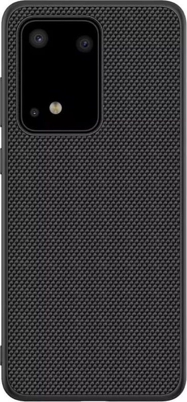 DMLink Helmet Case for Samsung Galaxy S20 Ultra 6.9", Shockproof TPU and Nylon Protective Cover, Dustproof Anti-slip Rugged Case, Black