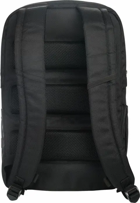 Tucano Turbo Laptop Backpack for 17.0 inch Laptops, Water-resistant Polyester, Padded Ergonomic Design with Accessory Pockets, Black