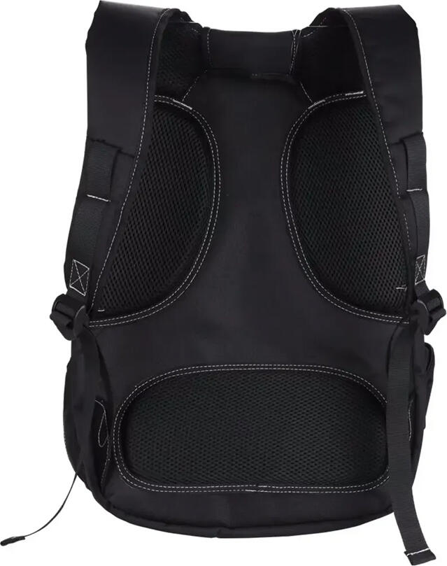 Marvo BA-02 Gaming Backpack for 15.6 inch Laptop, Waterproof Nylon, RGB LED Lighting, Integrated Bluetooth Speaker, External USB Port, Black