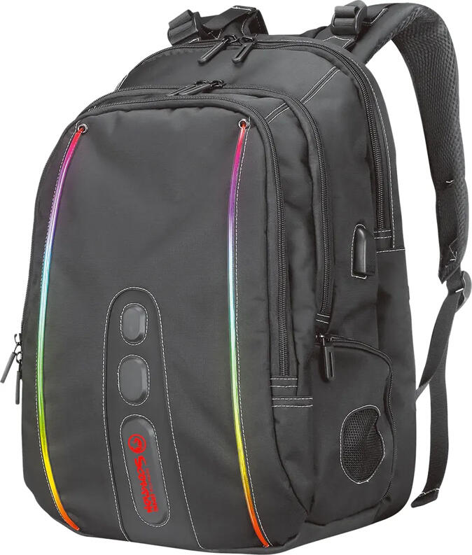 Marvo Gaming Backpack 15.6" RGB with Bluetooth Speaker