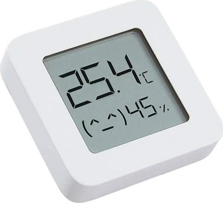 Xiaomi Mi Temperature and Humidity Monitor 2 LYWSD03MMC Bluetooth 4.2 BLE Smart Sensor with LCD Screen, Mi Home App Support, White