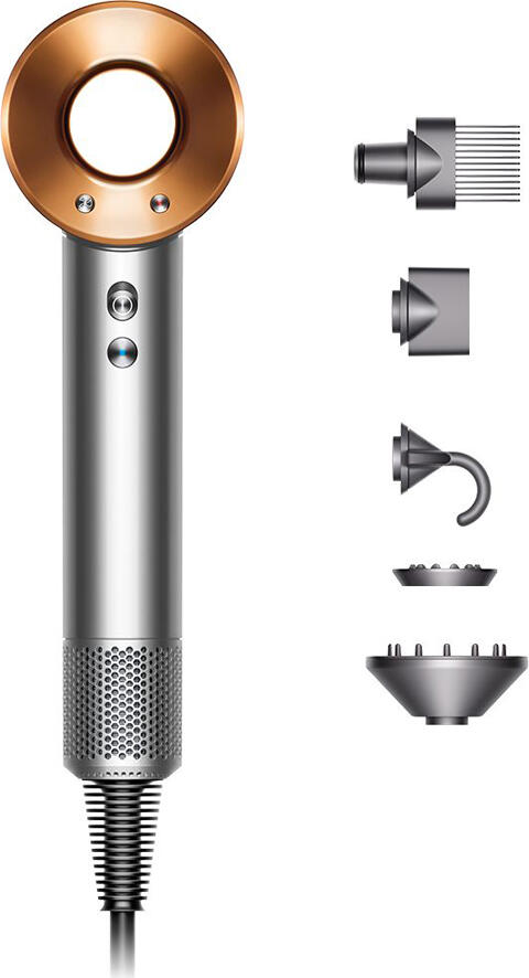 Dyson Hair Dryer HD07 Supersonic Nickel/Cooper