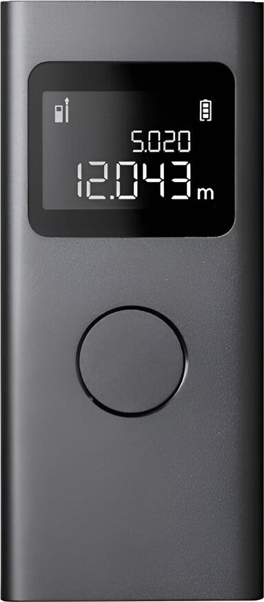 Xiaomi Smart Laser Measure Digital Distance Meter 40m Range ±3mm Accuracy Bluetooth 5.0 Mi Home App Sync 1.23" LCD USB-C Rechargeable Aluminum Black