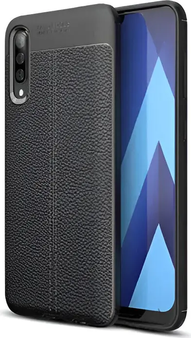 Husa Helmet Case pentru Samsung Galaxy A10S, Protectie Shock-Resistant din TPU Piele Nylon, Cover Anti-Zgaritura cu Margini Ridicate si Textura Anti-Alunecare
