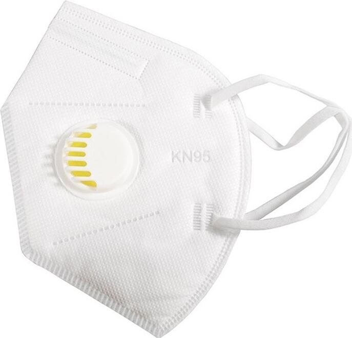 Helmet KN95 Disposable Protective Masks with 5 Layers + Valve/ Masca faciala de unica folosinta KN95 + Supapa