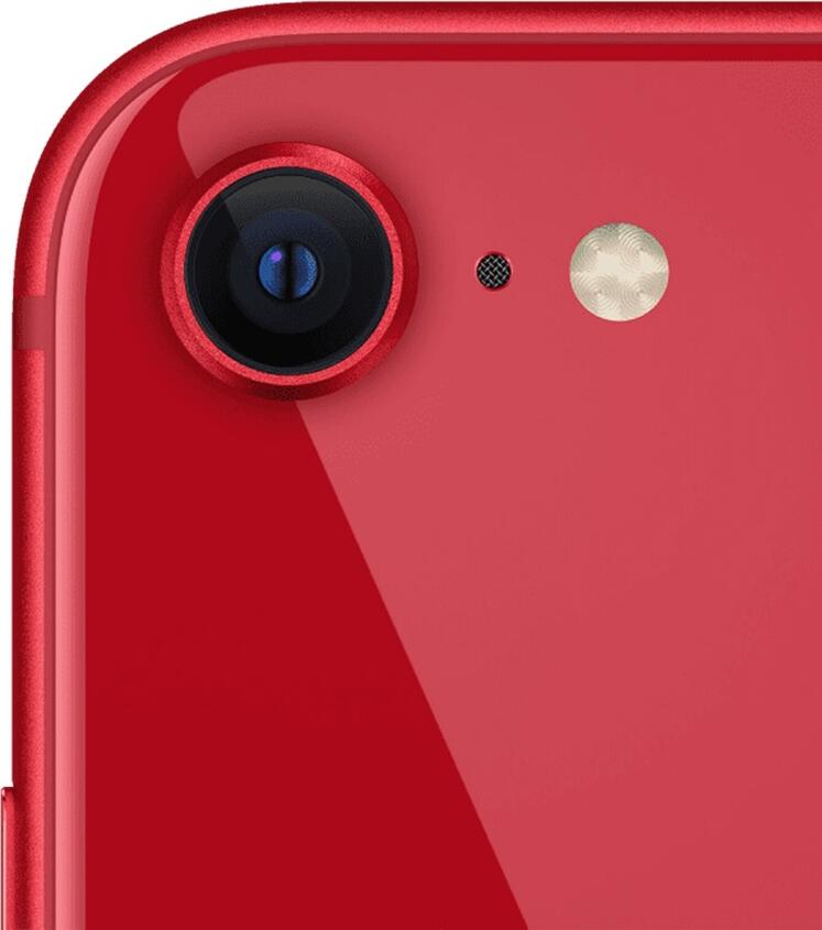 Apple iPhone SE 2022 (Generatia a 3-a) Ecran 4.7" Retina HD, Procesor A15 Bionic, 4GB RAM, 128GB Stocare, Camera 12MP, 5G, Touch ID, IP67, Rosu