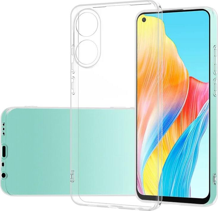 Helmet Case TPU Soft Oppo A78 4G, Clear