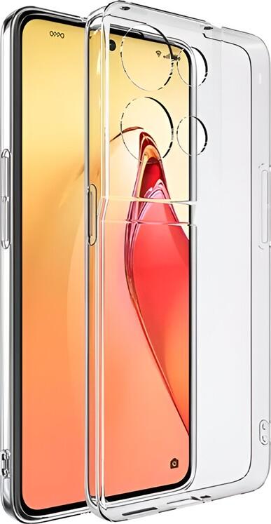 Helmet Case TPU Soft Oppo Reno 8, Clear