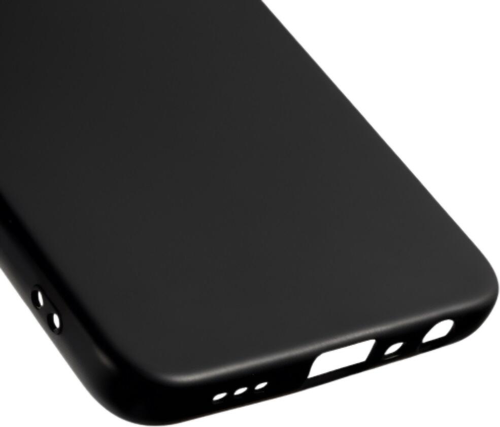 Flexible TPU Case for OPPO A78 4G, Shock-Absorbent and Scratch-Resistant Protective Cover with Raised Edges and Anti-Slip Grip, Black