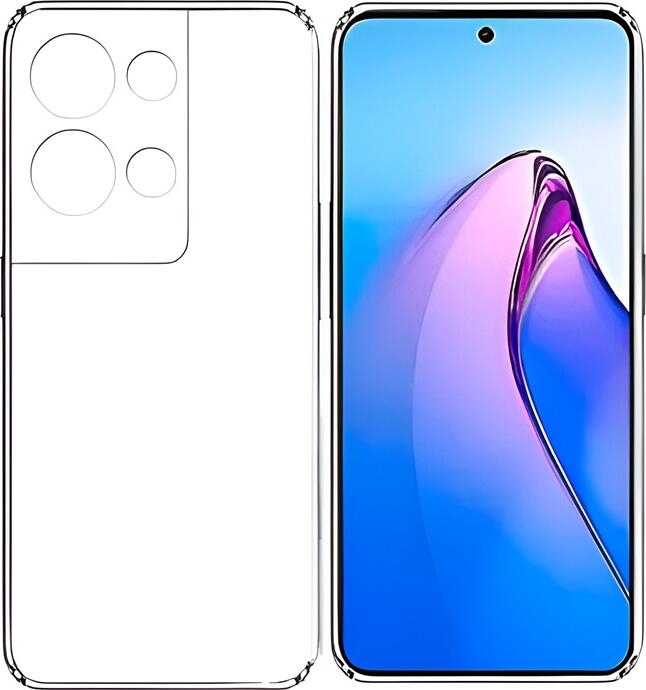 Husa DMLink Helmet pentru Oppo Reno 8 Pro, 6.7 inch TPU Transparenta, Cover Soft Flexibil Rezistent la Socuri si Praf cu Margini Ridicate