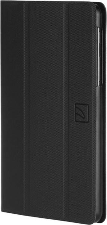 Tucano Tre Folio Case for Samsung Galaxy Tab A 10.1 (2016), Anti-slip Eco-leather Cover with Rigid Back Shell and Multi-angle Stand, Black