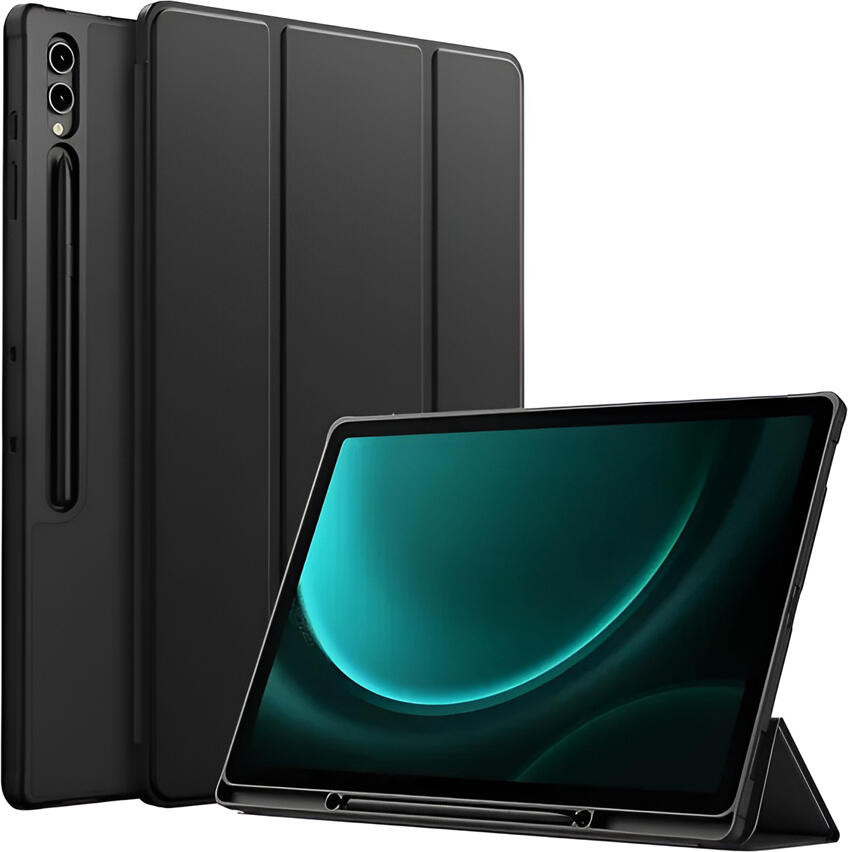 Helmet Tablet Case Samsung Tab S9 FE Plus 12.4", Black