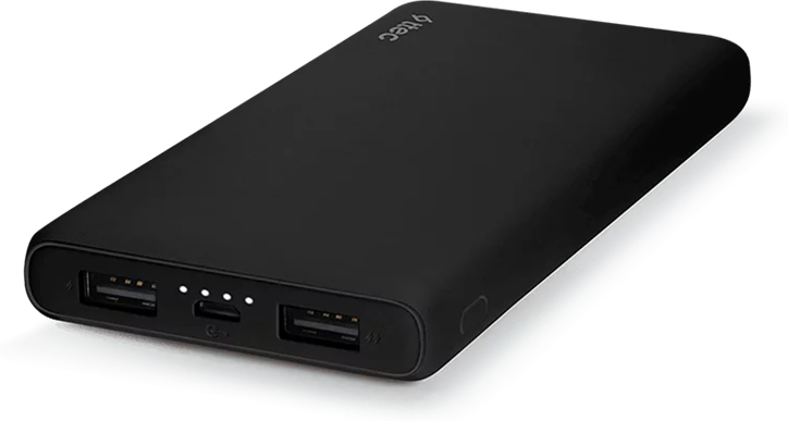 ttec Powerbank 10.000mAh Power Slim S, Black
