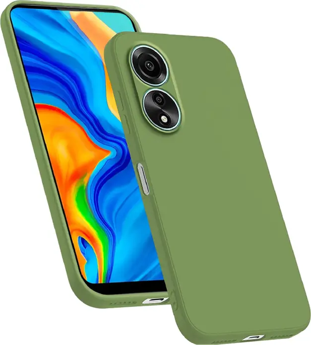 Flexible TPU Case for OPPO A78 4G, Shockproof Impact-Resistant Protective Cover with Raised Edges and Anti-Slip Texture, Dust-Resistant