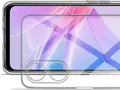 Прозрачный чехол из TPU для Oppo A58, гибкий противоударный силиконовый кейс с защитой экрана и камеры и антискользящим покрытием