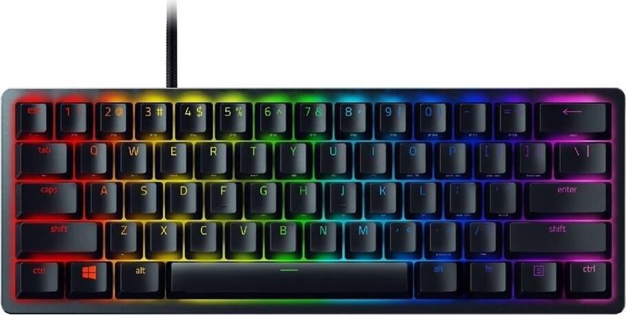 Razer Keyboard Optical Huntsman Mini 60% Clicky Purple Switch US Layout