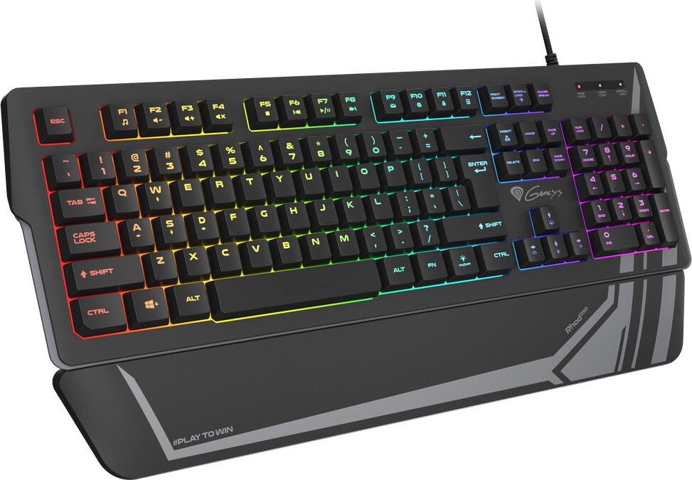 Genesis Keyboard Rhod 350, RGB, US Layout, RGB Backlight