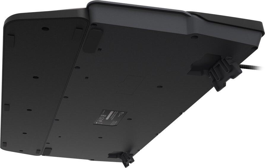Genesis Rhod 350 RGB Gaming Keyboard NKG-1727 Full-size Membrane, 7-Zone RGB Backlight, 12 Multimedia Keys, 19-Key Anti-Ghosting, Detachable Wrist Rest, Black
