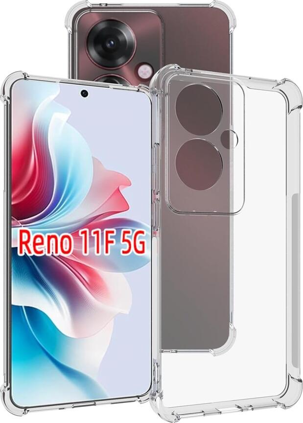 WOO Case Soft TPU Oppo Reno 11F, Clear