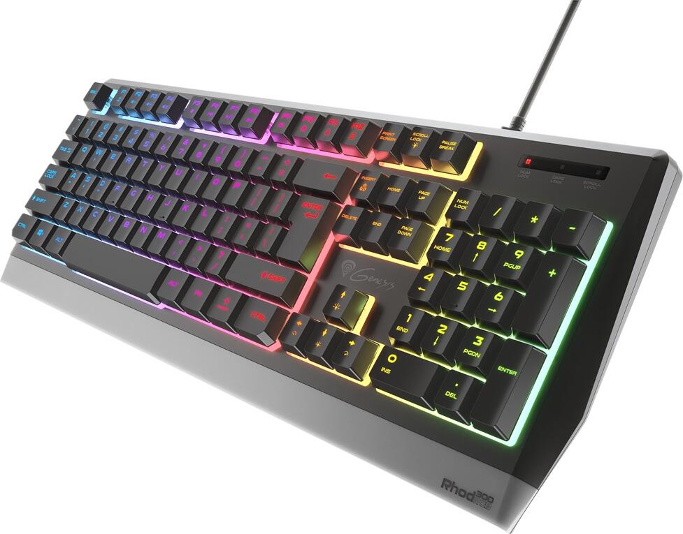 Genesis Keyboard Rhod 300, RGB, US Layout, RGB Backlight