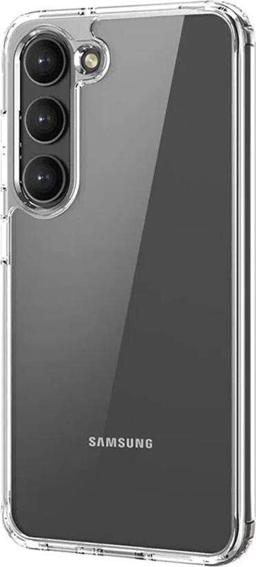 Dux Ducis Clin Case for Samsung Galaxy S23 Plus SM-S916B, Transparent TPU PC Shockproof Cover with Anti-Yellowing and Bubble Corners Protection