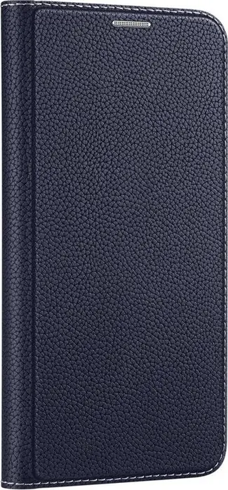 Husa Tip Carte Dux Ducis Skin X2 pentru Samsung Galaxy A34 5G, Pielare Ecologic cu Magnet si Slot pentru Carduri, Protectie Full Body, Albastru