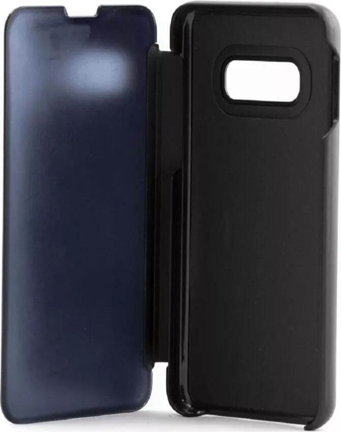 Helmet Case Mirror Flip Samsung S10E, Black