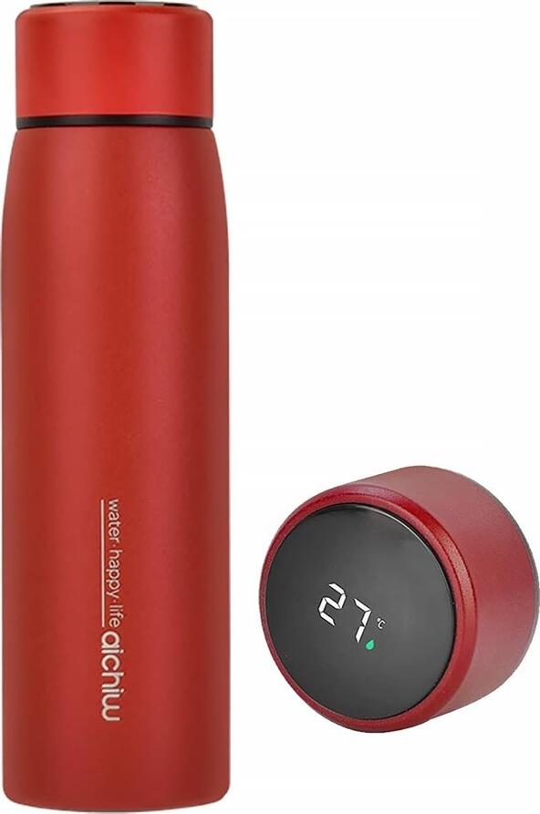 Aichiw Thermos LED AI-D108 380 ML, Red