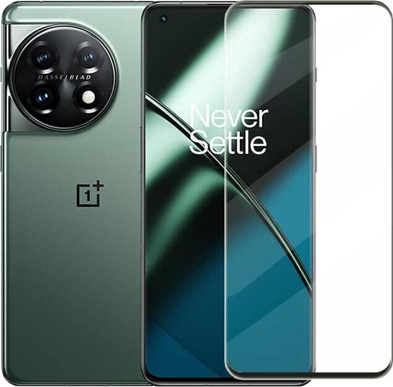 Protectie Ecran Helmet Diamond Glass 5D din Sticla Temperata pentru OnePlus 11, Acoperire Completa Margini Curbate, Rezistenta la Zgarituri si Socuri