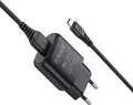 Jokade Wall Charger 3A Fast Charging Power Adapter with USB to Micro-USB Cable, Overvoltage & Overcurrent Protection, Compact PC Design JOKWCMSP3AKBK